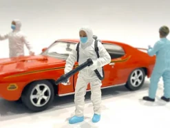 Hazmat Crew Figurine I 1/24 Scale Models American Diorama 76367
