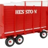 Hesston 7316 Forage Wagon Red and White 1/16 Diecast Model by SpecCast
