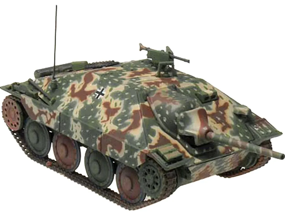 Hetzer (Early) Tank Destroyer "StuG.Abt 1708, France" (1944) German Army 1/72 Diecast Model by Panzerstahl