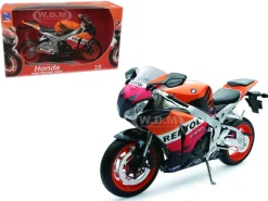 2009 Honda CBR1000RR Repsol Motorcycle 1/6 Diecast Model New Ray 49073