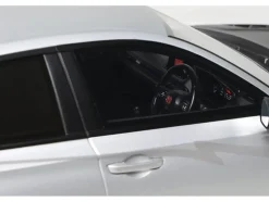 2024 Honda Civic Type R Mugen Group B RHD (Right Hand Drive) Matt Silver Metallic with Black Hood Limited Edition to 999 pieces Worldwide 1/18 Model Car by Otto Mobile