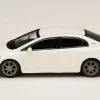 Honda Mugen Civic Type R (FD2) RHD (Right Hand Drive) Championship White "JDM64" Series 1/64 Diecast Model Car by Hobby Japan