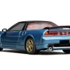 Honda NSX-R (NA2) RHD (Right Hand Drive) Ice Blue Metallic with Black Top and Red Interior "Intern 64" Series 1/64 Diecast Model Car by MotorHelix