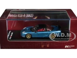 Honda NSX-R (NA2) RHD (Right Hand Drive) Ice Blue Metallic with Black Top and Red Interior