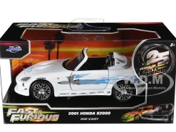 2001 Honda S2000 Convertible White with Graphics