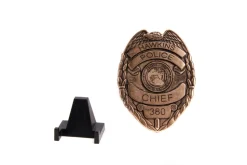 Hopper's Chevrolet Blazer Police Badge Hawkins Police Dept Stranger Things 2016 TV Series 1/24 Diecast Model Car Jada 31111