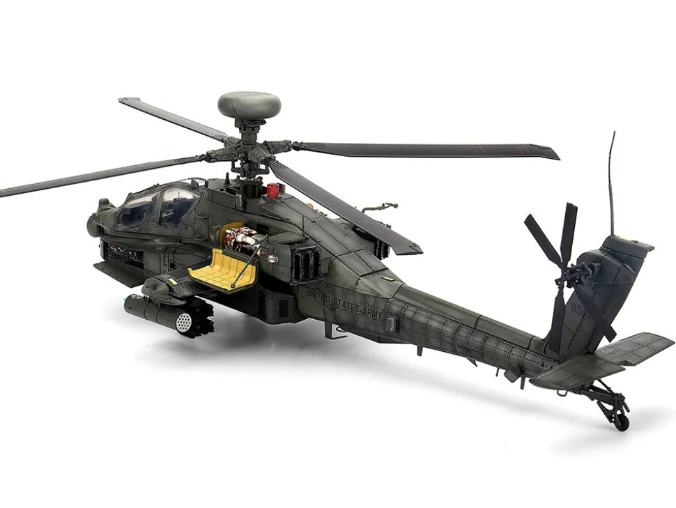 Hughes AH-64D Apache Longbow Helicopter "Charlie Company, 1st Battalion, 227th Aviation Regiment, 1st Cavalry Division, Operation Iraqi Freedom" (2003) United States Army 1/48 Diecast Model by Bless Wing