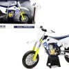 Husqvarna FS450 White Blue 1/12 Diecast Motorcycle Model New Ray 58163