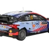 Hyundai i20 N Rally1 Hybrid #11 Thierry Neuville - Martijn Wydaeghe "Hyundai Shell Mobis WRT" Winner WRC "Monte Carlo Rally" (2024) 1/18 Model Car by Top Speed