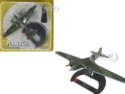 Ilyushin IL 4 Bomber Aircraft Soviet Baltic Fleet Guards Regiment 1942 Planes of World War II Series 1/144 Diecast Model Airplane Luppa LCM008