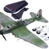 Ilyushin IL 2M3 Sturmovik Aircraft Green Camouflage Double Hero of the Soviet Union Ivan Pavlov Soviet Air Force 1/72 Diecast Model Airplane Legion LEG-14629LA