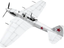 Ilyushin IL 2 Shturmovik Aircraft White 3rd Squadron 505th Air Assault Regiment 226th Air Assault Division Battle of Stalingrad 1942 Soviet Air Force 1/72 Diecast Model Airplane Legion LEG-14629LE
