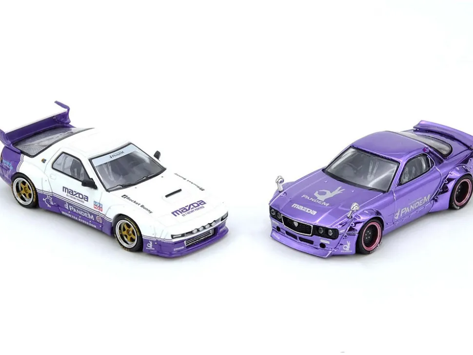 International Automotive Modified (IAM) "2025 Thailand" Box Set of 2 Pieces 1/64 Diecast Model Cars by Inno Models