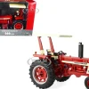 International Harvester 666 Hydro Tractor Fender Radio ROPS Red Cream Case IH Agriculture Series 1/16 Diecast Model ERTL TOMY 44219