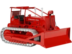 International Harvester TD-24 Crawler with ROPS and Hydraulic Front Blade Red "Classic Series" 1/25 Diecast Model by SpecCast