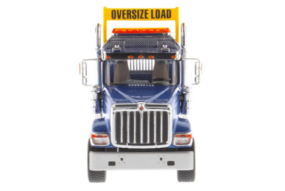 International HX520 Day Cab Tandem Tractor Blue 1/50 Diecast Model Diecast Masters 71004