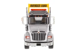 International HX620 Day Cab Tridem Tractor Light Grey 1/50 Diecast Model Diecast Masters 71011
