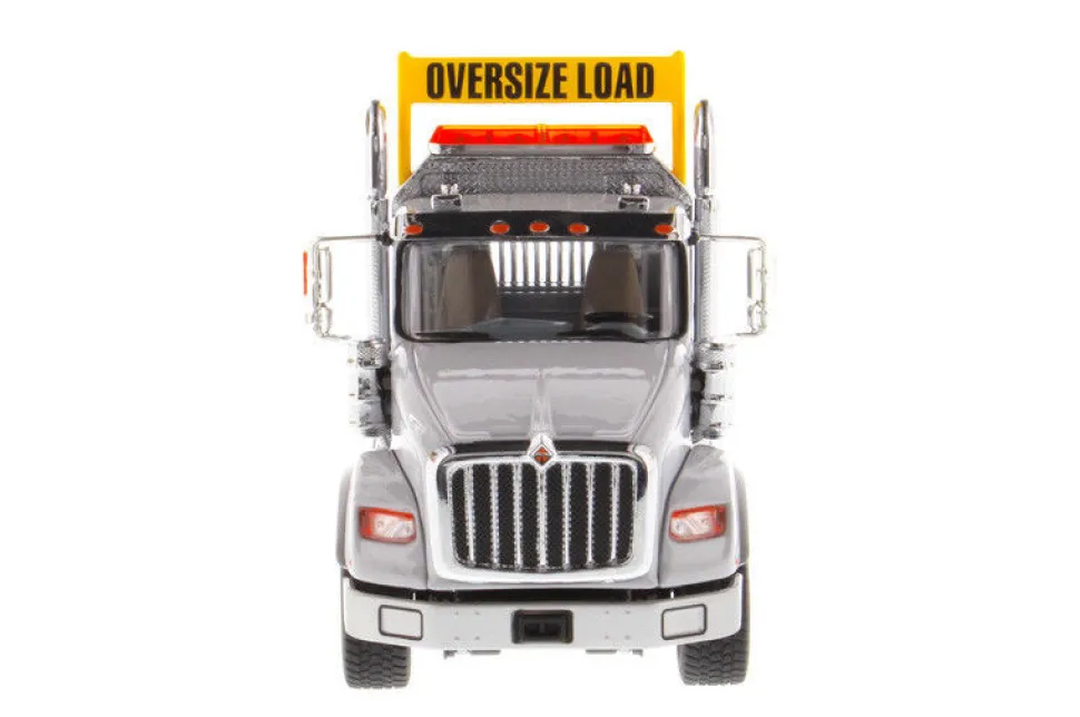 International HX620 Day Cab Tridem Tractor Light Grey 1/50 Diecast Model Diecast Masters 71011