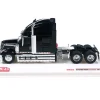 2010 International Lonestar Truck Tractor Black 1/64 Diecast Model by IXO Models