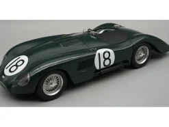 Jaguar C-Type Longtail #18 Tony Rolt - Duncan Hamilton "24 Hours of Le Mans" (1952) "Mythos Series" with Display Case Limited Edition to 55 pieces Worldwide 1/18 Model Car by Tecnomodel