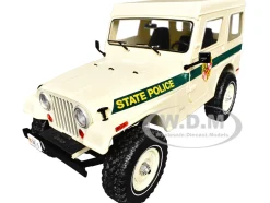 1983 Jeep CJ-5 Cream Hardtop Maryland State Police 