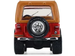 1980 Jeep CJ-7 Laredo Red with Tan Top