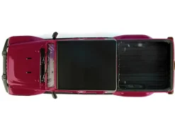 2021 Jeep Gladiator Overland Pickup Truck Purple with Matt Black Top 1/24 Diecast Model Car by Motormax