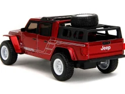 2020 Jeep Gladiator Pickup Truck Candy Red Pink Slips Series 1/32 Diecast Model Car Jada 35364