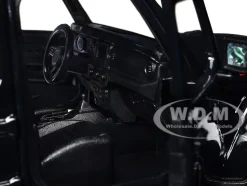 2021 Jeep Gladiator Rubicon Off-Road Pickup Truck Black with Matt Black Top 
