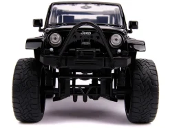 2007 Jeep Wrangler Black Extra Wheels Just Trucks Series 1/24 Diecast Model Car Jada 31560