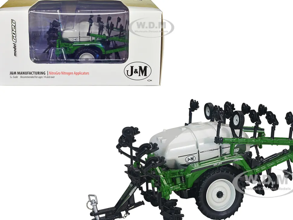 J&M Manufacturing 6026 NitroGro Nitrogen Applicator Green 1/64 Diecast Model SpecCast JMM024