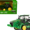 John Deere 8RT 370 Tractor with Tracks Green with Yellow Stripes "Prestige Collection" Series 1/64 Diecast Model by ERTL TOMY