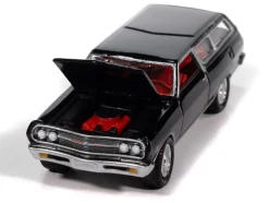 Johnny Lightning Collector's Tin 2025 Set of 6 Cars Release 2 Limited Edition 1/64 Diecast Model Cars by Johnny Lightning
