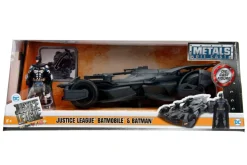 2017 Justice League Batmobile with diecast Batman Figure 1/24 Diecast Model Car Jada 99232