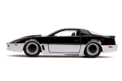 KARR Black and Silver Knight Rider 1982 TV Series Hollywood Rides Series 1/32 Diecast Model Car Jada 31116
