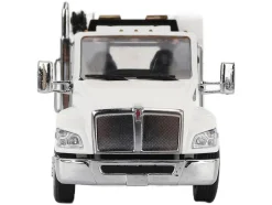 Kenworth T380 Auto-Crane Titan 85-Body HC14-Crane Work Truck with Miller EnPak White