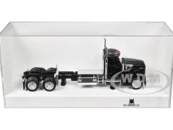 Kenworth W990 2-Axel Day Cab Black 1/87 (HO) Plastic Model Car by HO Logistics