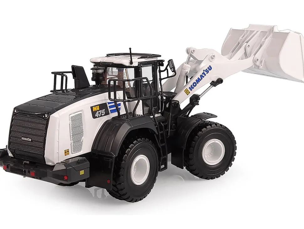 Komatsu WA475-10 Wheel Loader White Limited Edition to 750 pieces Worldwide 1/50 Diecast Model by Universal Hobbies