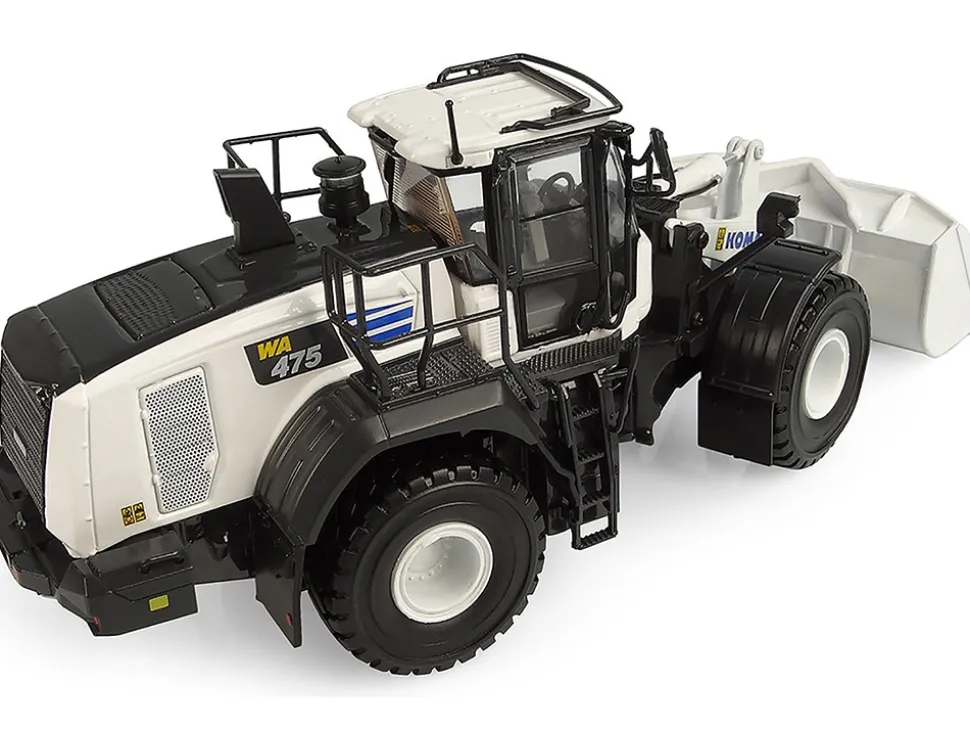 Komatsu WA475-10 Wheel Loader White Limited Edition to 750 pieces Worldwide 1/50 Diecast Model by Universal Hobbies