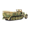 Krauss Maffei Sd Kfz 7 Medium Towing Half Track AFV Luftwaffe FlaK Gun Artillery Tractor Tunisia 1943 German Army Military Legends Series 1/50 Diecast Model Corgi CC60013