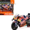 KTM RC16 Motorcycle 33 Brad Binder MotoGP Red Bull KTM Factory Racing 1/12 Diecast Model New Ray 58383
