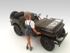 Lady Mechanic Sofie Figure For 1:18 Scale Models American Diorama 23859