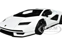 Lamborghini Countach LPI 800 4 White NEX Models Series 1/24 Diecast Model Car Welly 24114W-WH