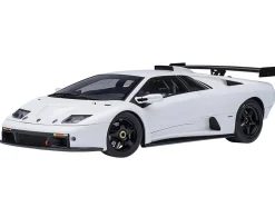 Lamborghini Diablo GTR Impact White 1/18 Model Car by Autoart