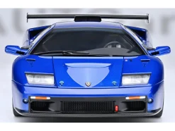 Lamborghini Diablo GTR Monterey Blue Metallic 1/18 Model Car by Autoart