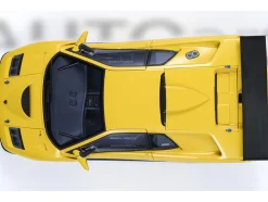 Lamborghini Diablo GTR Superfly Yellow 1/18 Model Car by Autoart
