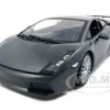 Lamborghini Gallardo Superleggera Grey 1/18 Diecast Model Car Motormax 73181