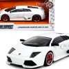 Lamborghini Murcielago LP640 White Hyper-Spec 1/24 Diecast Model Car Jada 32570