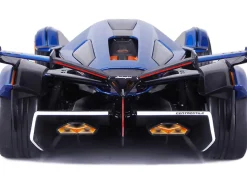 Lamborghini V12 Vision Gran Turismo Blue Metallic 1/18 Diecast Model Car Maisto 31454