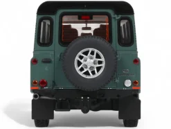 2016 Land Rover Defender 3 Station Wagon Green with Black Top 1/18 Model Car by GT Spirit